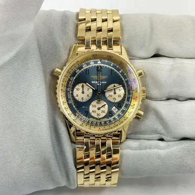 Breitling Navitimer Rattrapante Chrono K34030 Blue
