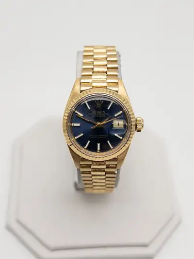 Rolex $25,000 ROLEX DATEJUST PRESIDENT 18k Yellow