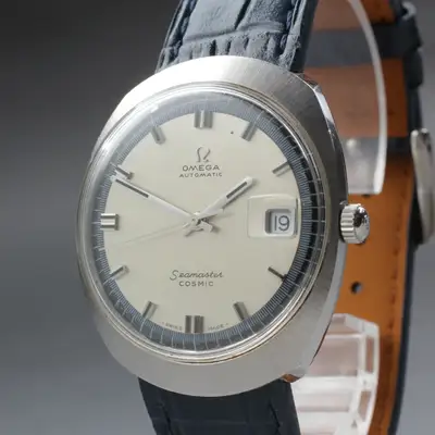 Omega Seamaster Cosmic Two Tone Crosshair