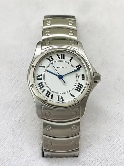 Cartier Santos Rhonde With movement