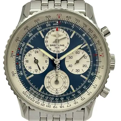 Breitling A39022 Navitimer Twin Sixty Stainless