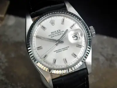 Rolex Very Steel Solid White Gold Rolex