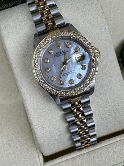 Rolex DATEJUST AND CERTIFICATES