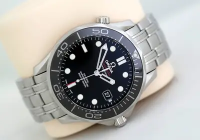 Omega Seamaster 300 Black Ceramic Bezel