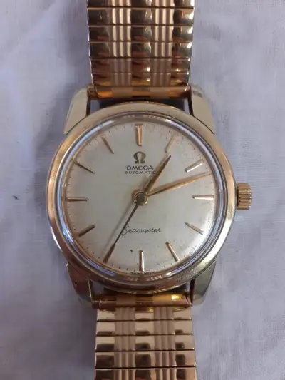 Omega Seamaster Gold Plated with Gold