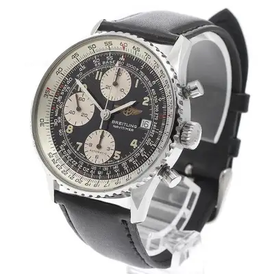 Breitling NAVITIMER A13019 SS Black Silver