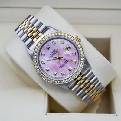 Rolex Datejust Custom 1.5ct VS Dia