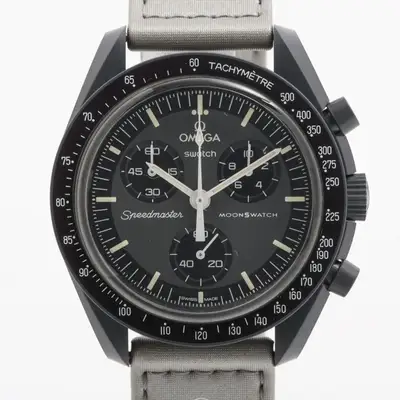 Omega x swatch Speedmaster missions Toe