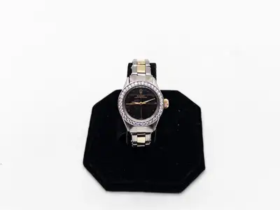 Rolex $12,000 ROLEX BLACK Oyster Perpetual 1ct