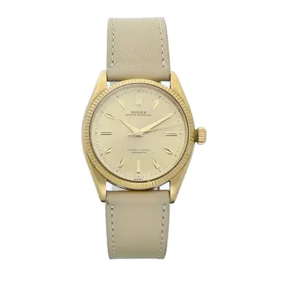Rolex Brevet Oyster Perpetual 18k Gold
