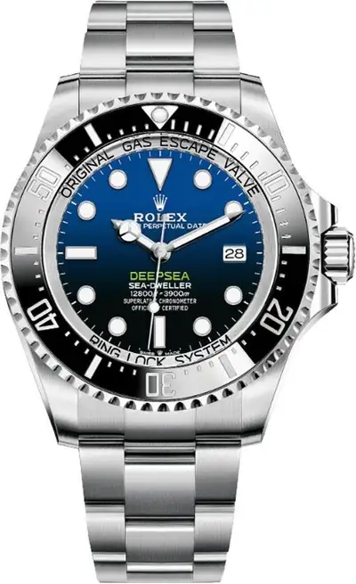 Rolex Rolex Deepsea Sea-Dweller 136660 Blue Dial Stainless Steel 44mm Men's Watch