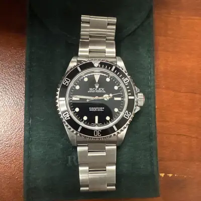 Rolex submariner ref# no date wrist
