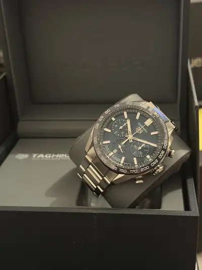 TAG Heuer Carrera Chronograph Blue CBN2A1A.BA0643