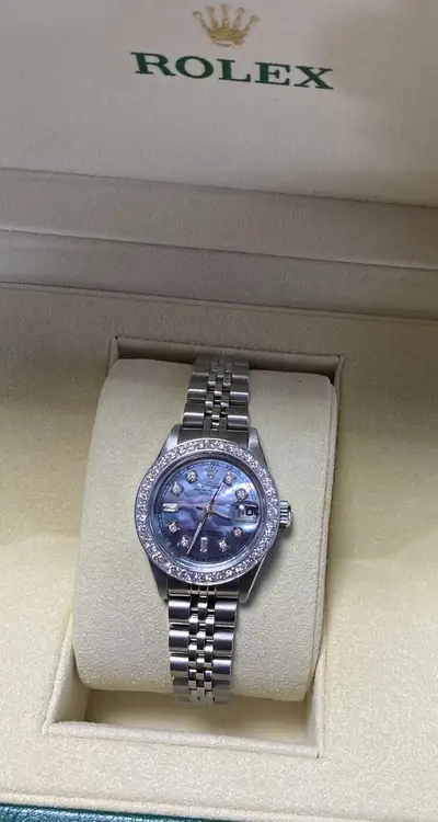 Rolex Datejust SS Jubilee RN Baguette