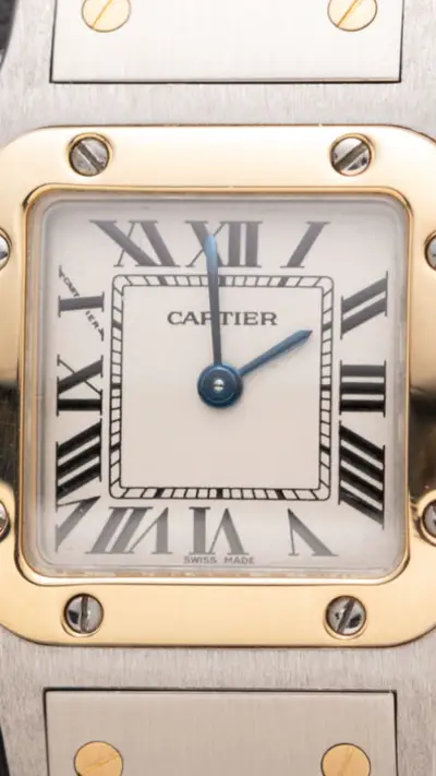 Cartier Santos Gold Women's 1567