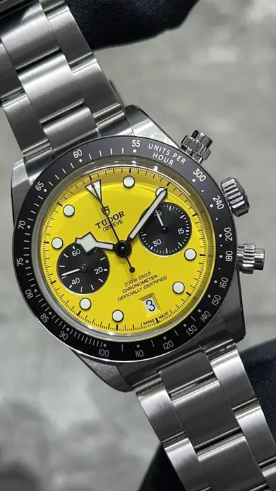 Tudor Black Bay Chrono M79310N-0001 BlackYellow