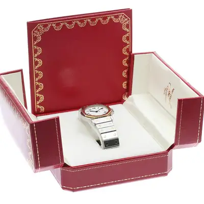Cartier Santos Octagon LM 81037288 White