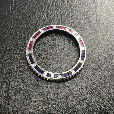 Rolex 18K White Gold Diamond Bezel for