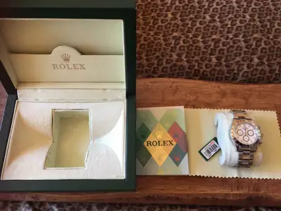 Rolex Daytona Stainless Steel- WOW STUNNING