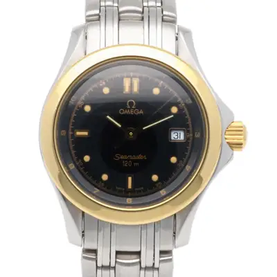 Omega Seamaster120 Watches Stainless Steel K18