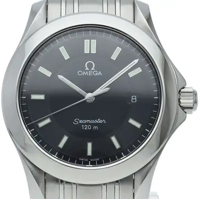 Omega Seamaster SS Black