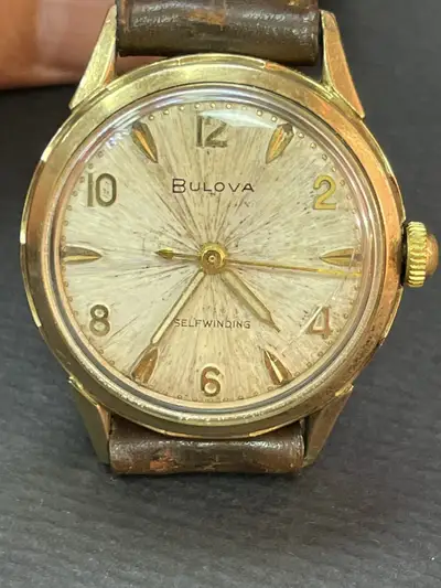 Bulova 10k RGB BEZEL Rose Gold