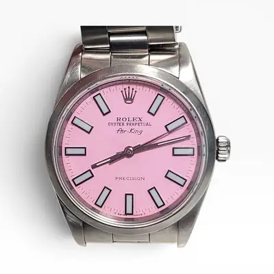 Rolex W/ Rolex Air King Precision Steel