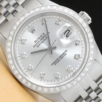 Rolex DATEJUST 1603 18K WHITE GOLD
