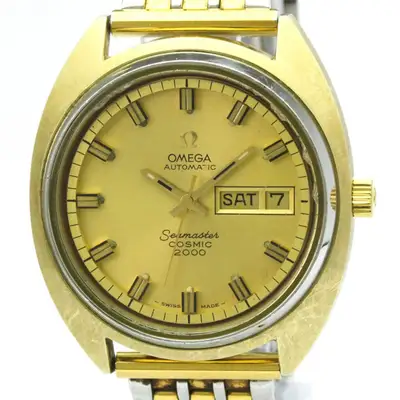 Omega Seamaster Cosmic Cal.1022 Gold Plated