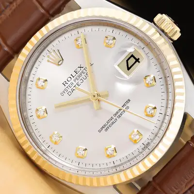 Rolex DATEJUST 1601 14K GOLD STEEL