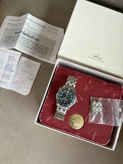 Omega Seamaster Professional WaveDial MidSize Blue