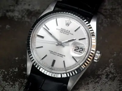 Rolex Beautiful Steel and Solid White Gold