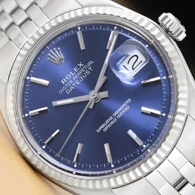 Rolex DATEJUST 1601 18K WHITE GOLD