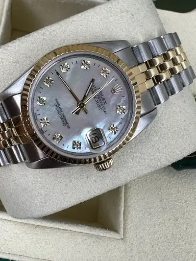 Rolex DATEJUST 18K AND STEEL AND