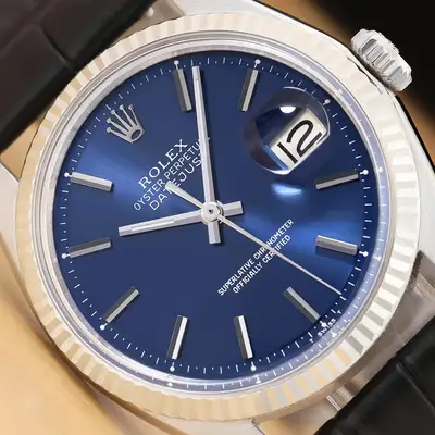 Rolex DATEJUST 1601 18K WHITE GOLD