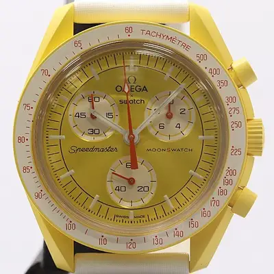 Omega Swatch Speedmaster Moon Swatch QZ