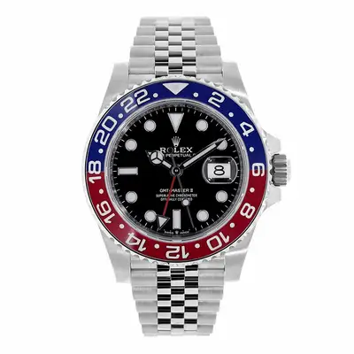 Rolex GMT-Master II Black Index Hour