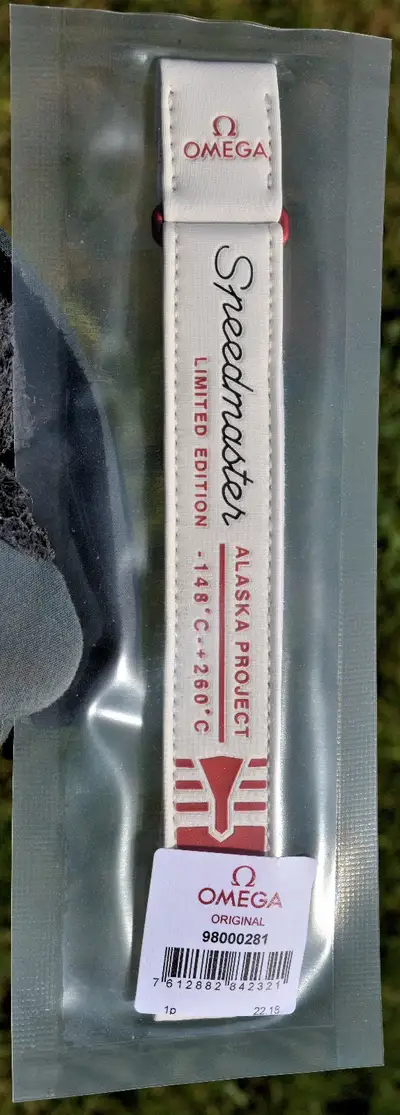 Omega Strap For Omega Speedmaster Alaska Limited