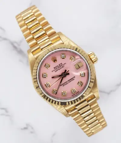 Rolex Solid 18ct Gold Rolex Datejust 6917