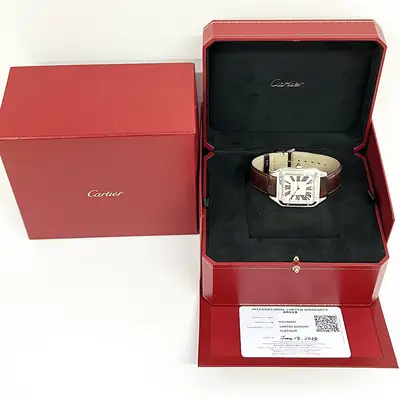 Cartier Santos Dumont XL Platinum Limited