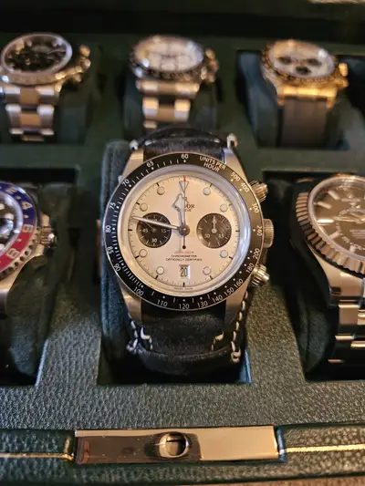 Tudor Black Bay Chrono White Panda