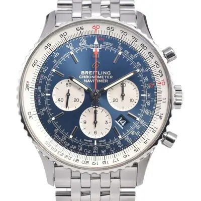 Breitling Navitimer 01 Chronograph Blue Silver