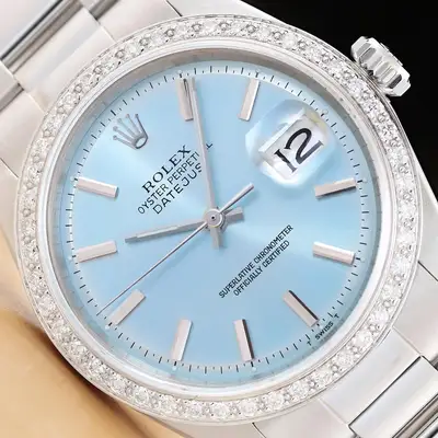 Rolex DATEJUST 1601 18K GOLD STEEL