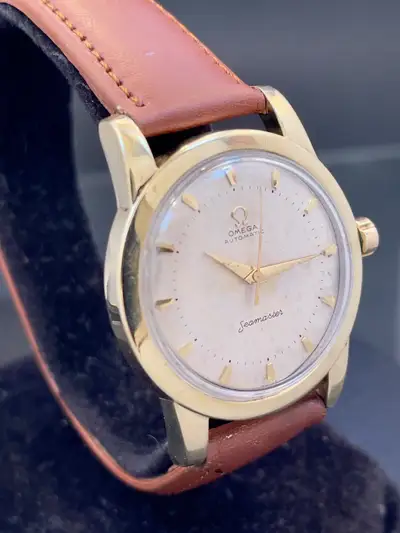 Omega SEAMASTER 14k Gold CAP SERVICE
