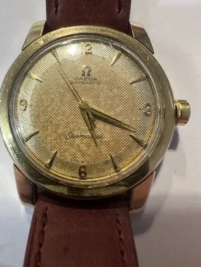 Omega Seamaster Gold Capped Steel Bumper
