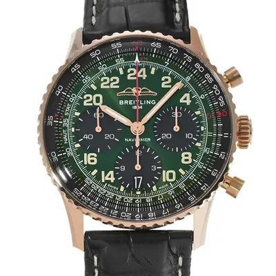 Breitling Navitimer RB12302A1L1P1 RB1230) Green Black