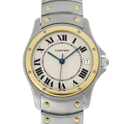 Cartier Santos W20036R3 Stainless Steel Ivory