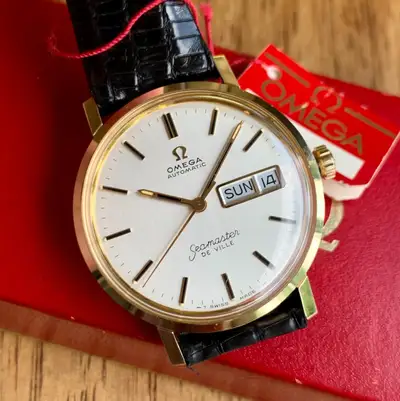 Omega Seamaster DeVille 14K Solid Gold