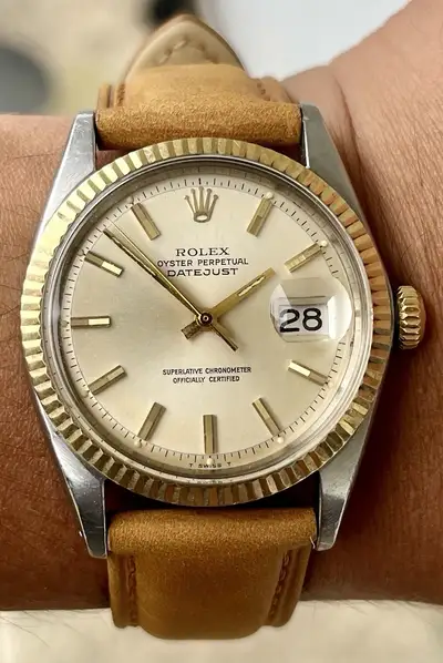 Rolex Datejust 36 Steel Gold Model