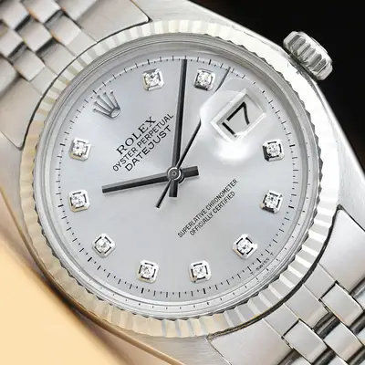 Rolex DATEJUST 1601 18K WHITE GOLD